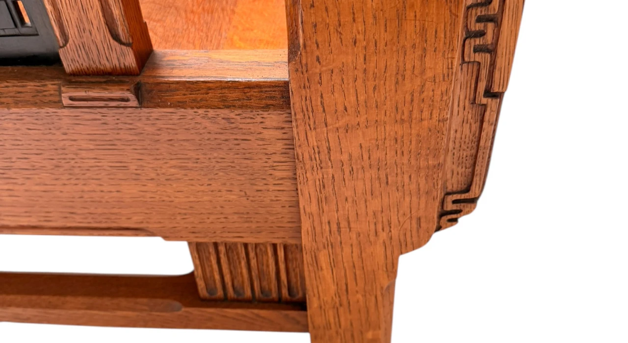 Arts & Crafts Art Nouveau Armchair by Carel Adolph Lion Cachet, 1900s